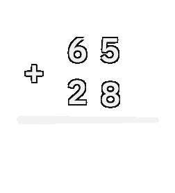 Standard decimal addition